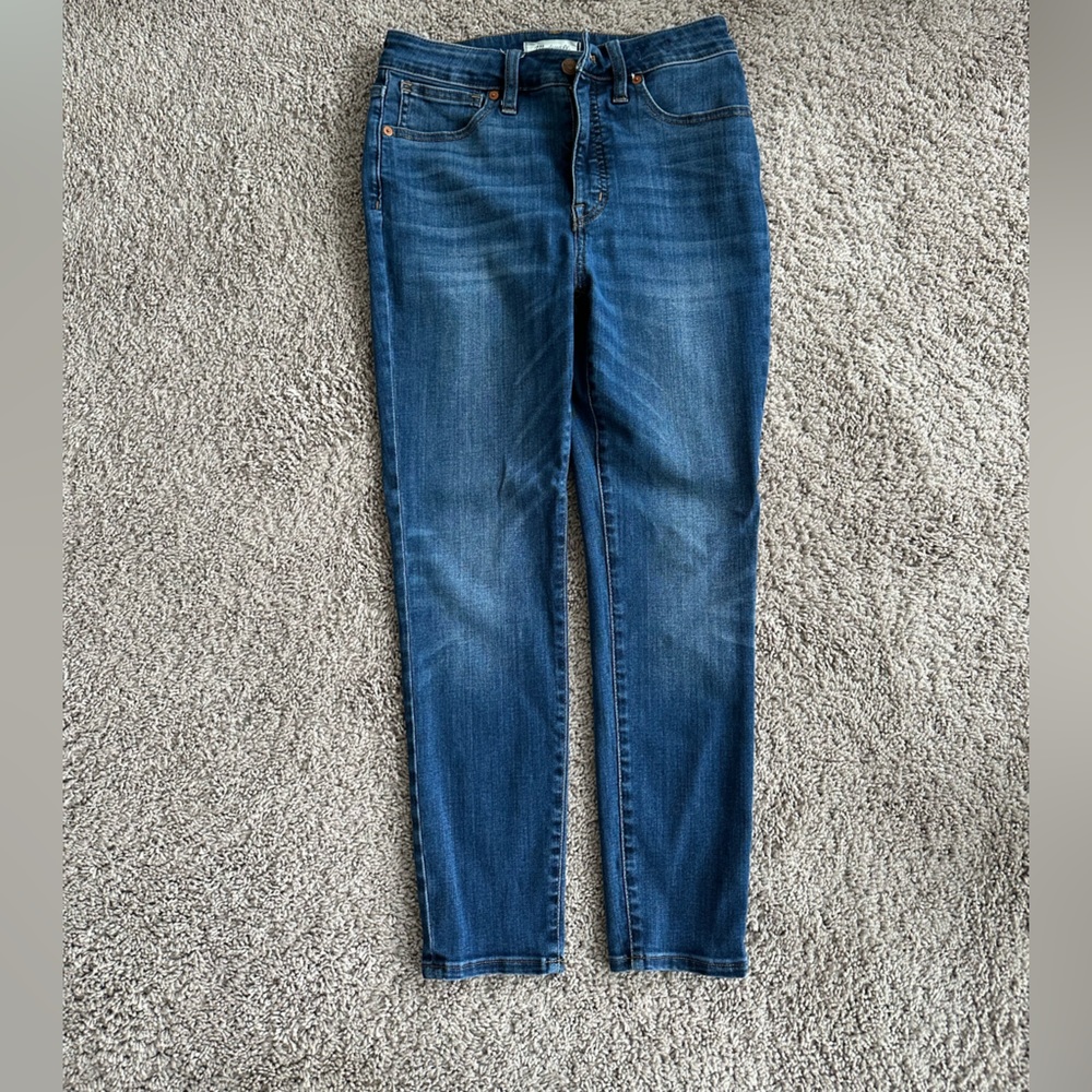 Madewell curvy high rise skinny jeans size 27P